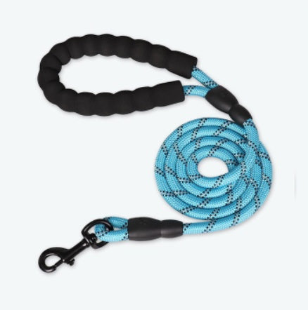 Pet Supplies Reflective Dog Leash blue - buy tested dog accessories from happypawsco