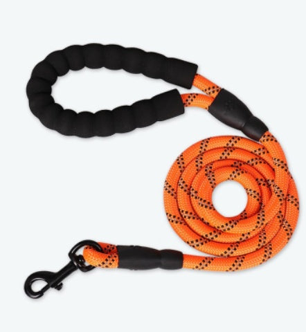 Pet Supplies Reflective Dog Leash orange - buy tested dog accessories from happypawsco