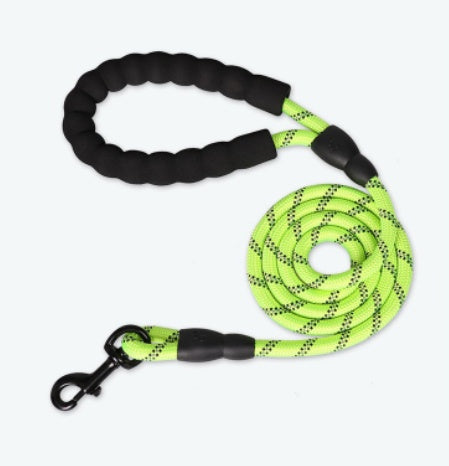 Pet Supplies Reflective Dog Leash yellow - buy tested dog accessories from happypawsco